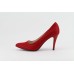 DUZSOL piros magassarkú női cipő